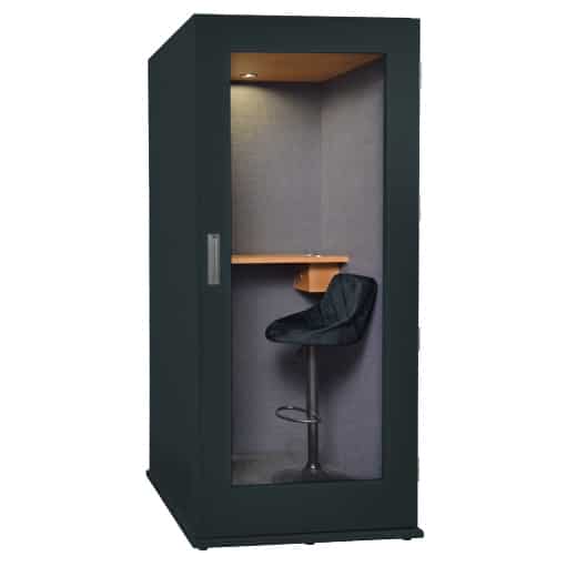 Barrière acoustique pour isolation phonique entre bureaux